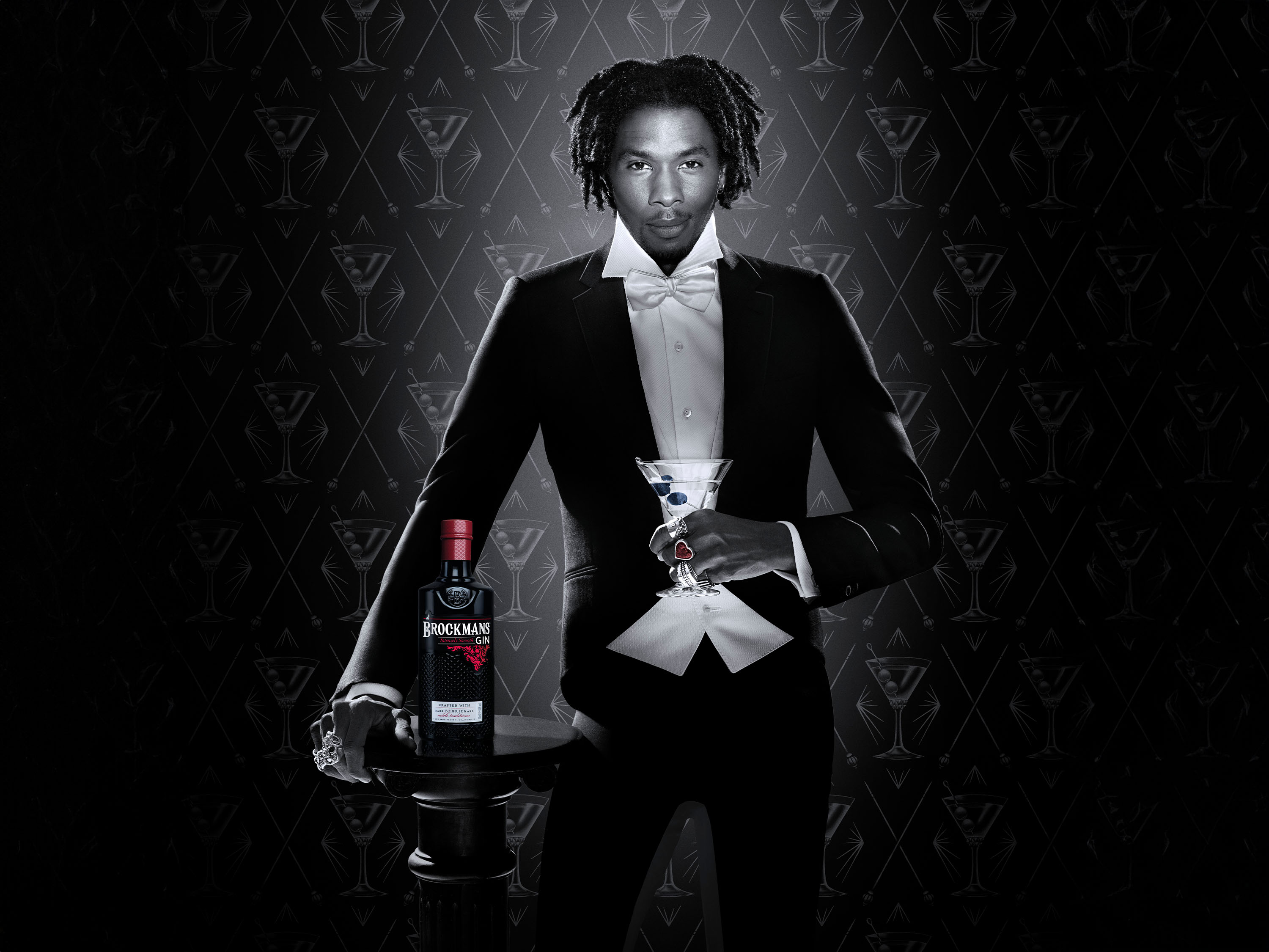 Thumbnail - Brockman's Intensely Smooth Premium Gin 40% Vol