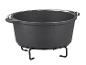 GSW Dutch Oven 24 cm Gusseisentopf mit Ständer, Seitenansicht
