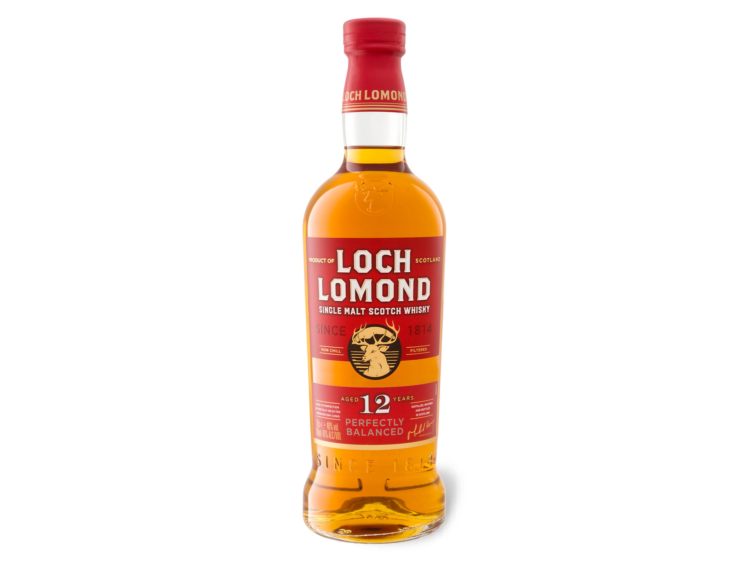 Loch Lomond Jah… Scotch Malt Highlands 12 Whisky Single