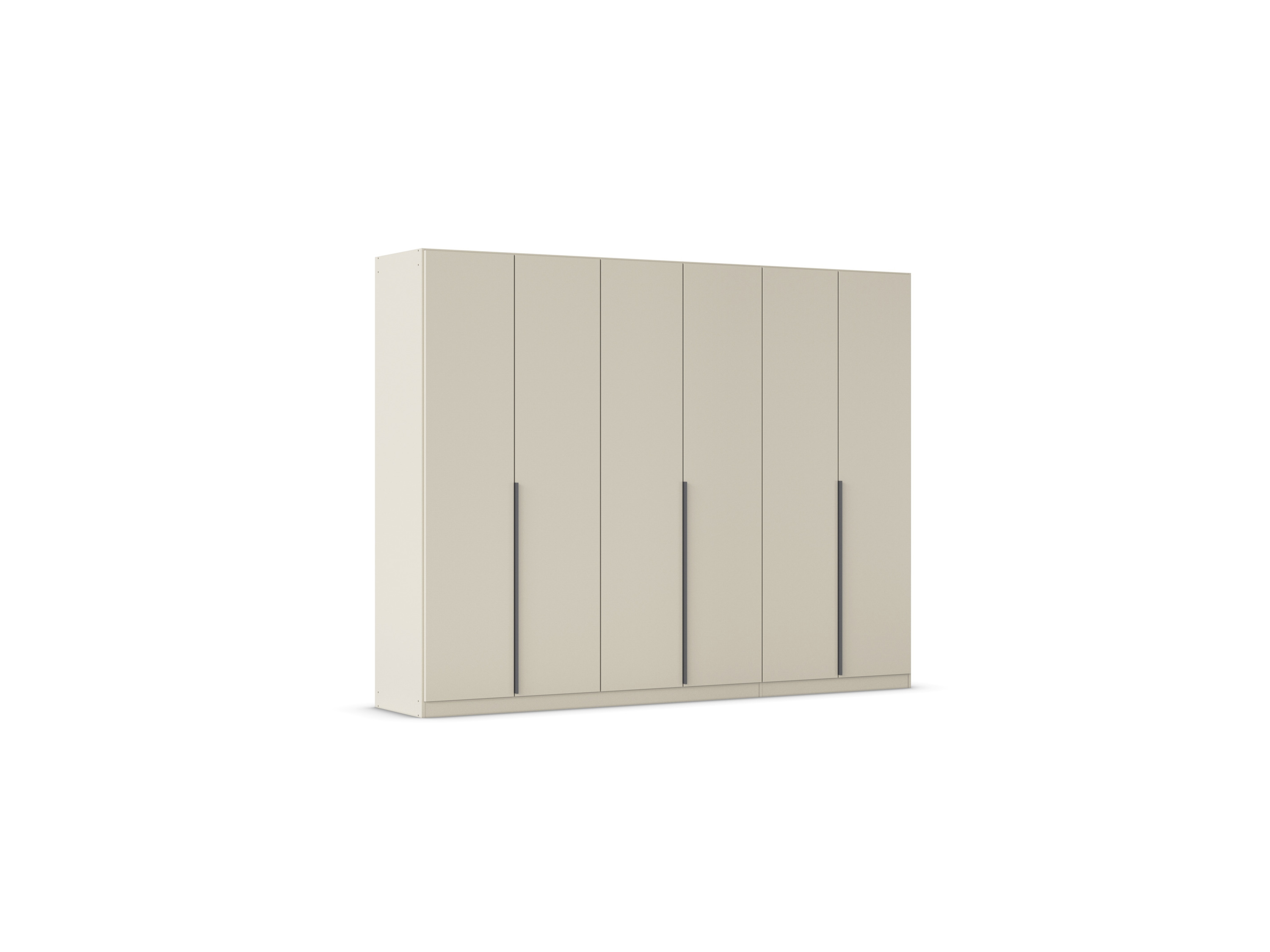 RAUCH ORANGE Drehtürenschrank Alabama (Basic-Zubehör, Beige-Champagner, Griffe Grau, 271 x 210 cm) – Bild 3 von 4