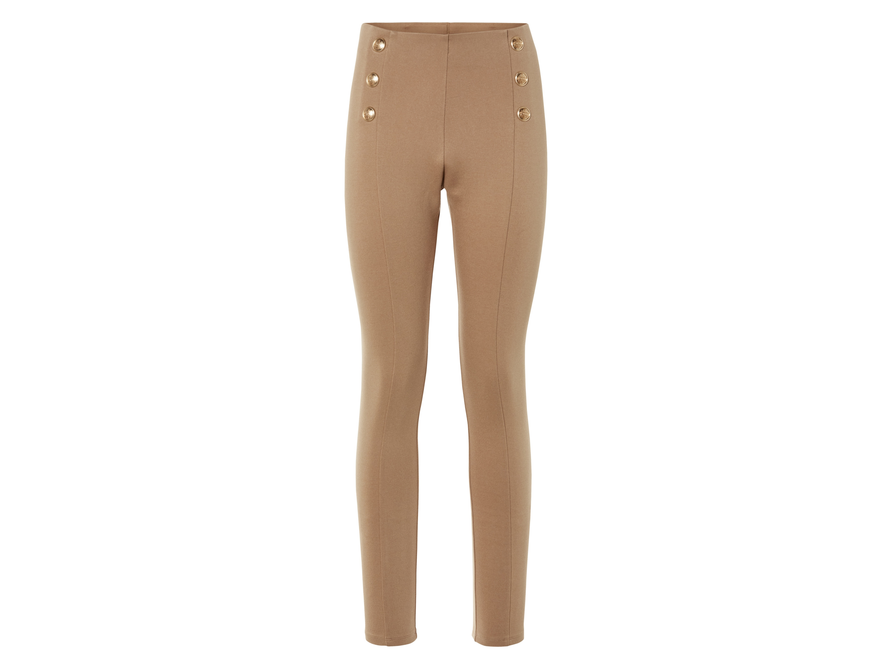 esmara® Damen Leggings (Beige, S(36/38)) | 04335815026829