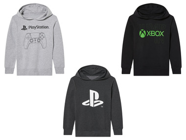 Kinder Sweathoodie Playstation / Xbox, aus reiner Baumwolle