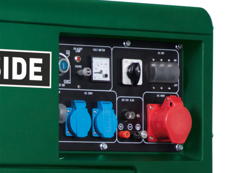 PARKSIDE® Diesel Stromerzeuger «PDSE 5000 5000 PS 7,7 W, A1»