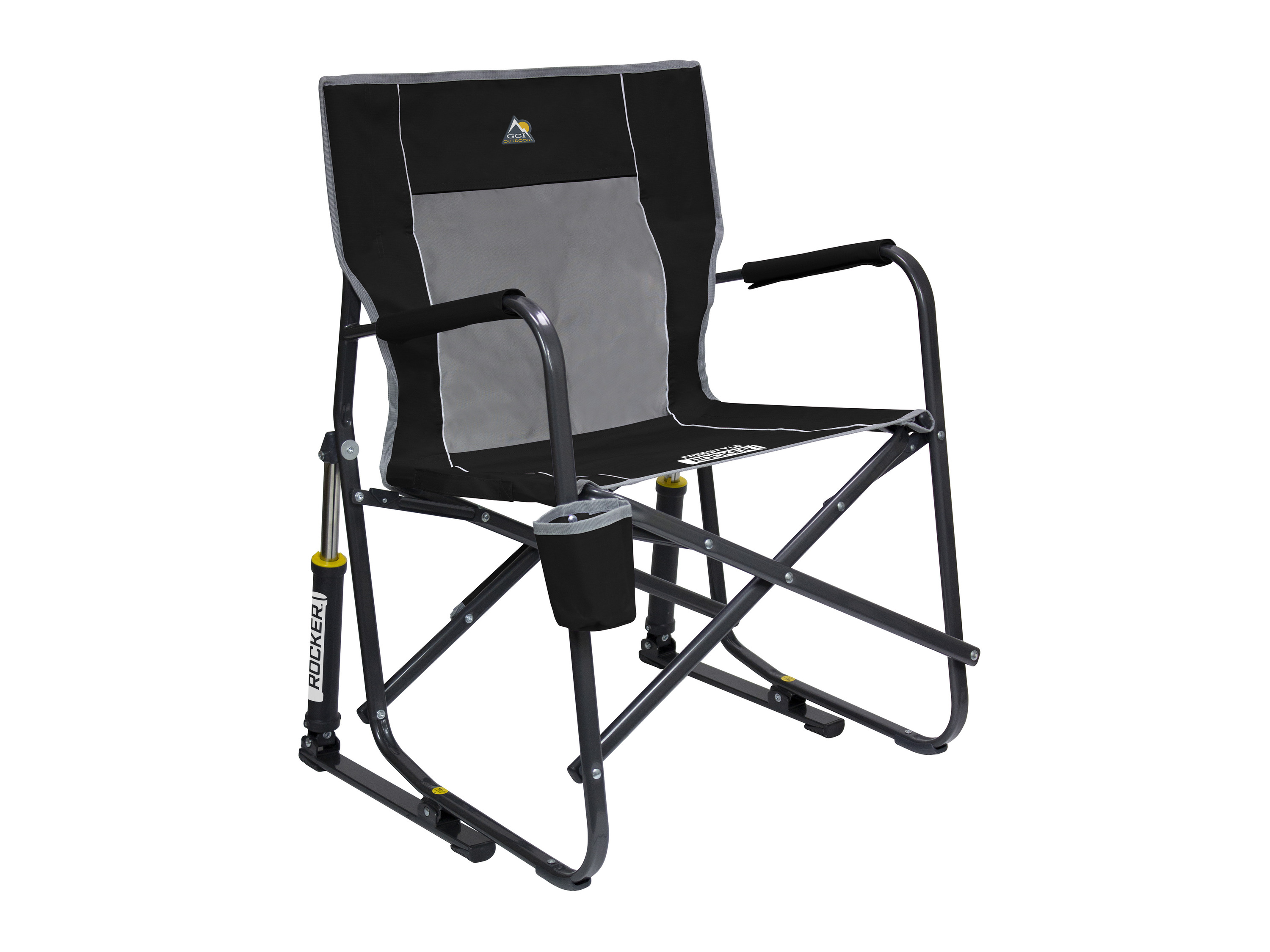 GCI Freestyle Rocker™ Campingstuhl mit Schaukelfunktion (Black)““ | 00631444004943