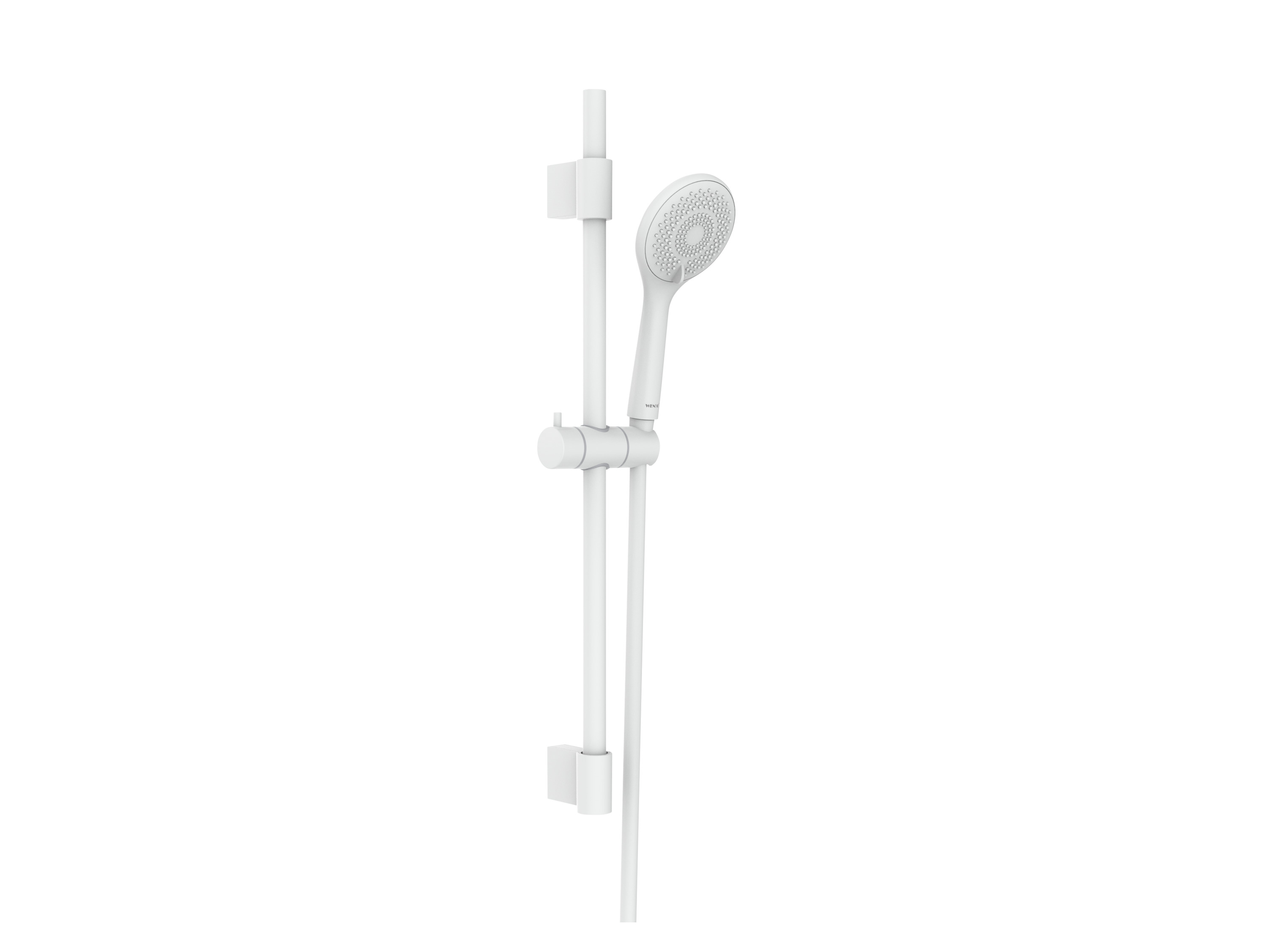 WENKO Brauseset Watersaving Weiß, Länge Stange: 70 cm