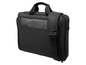 Schwarze Everki Laptoptasche mit Schultergurt.