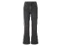 Dunkelgraue Damen-Jeans mit weitem Bein.
