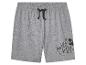 Graue Jungen Shorts mit Mickey Mouse Motiv.