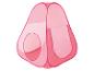 Rosa Pop-up-Spielzelt für Kinder