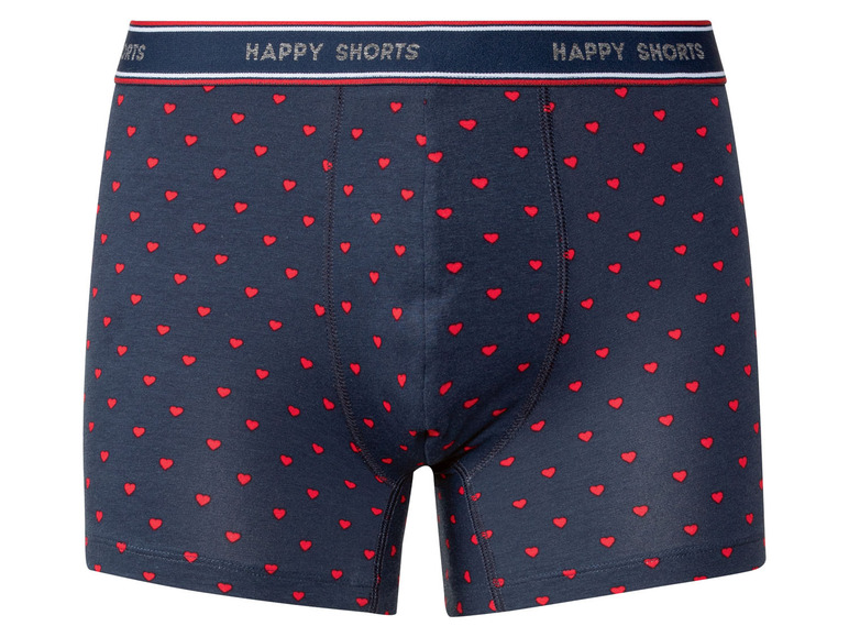Gehe zu Vollbildansicht: Happy Shorts Herren Boxershorts, 2 Stück, mit weichem Bündchen - Bild 4