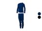 Dunkelblaues Thermounterwäsche-Set mit Langarmshirt und Hose.