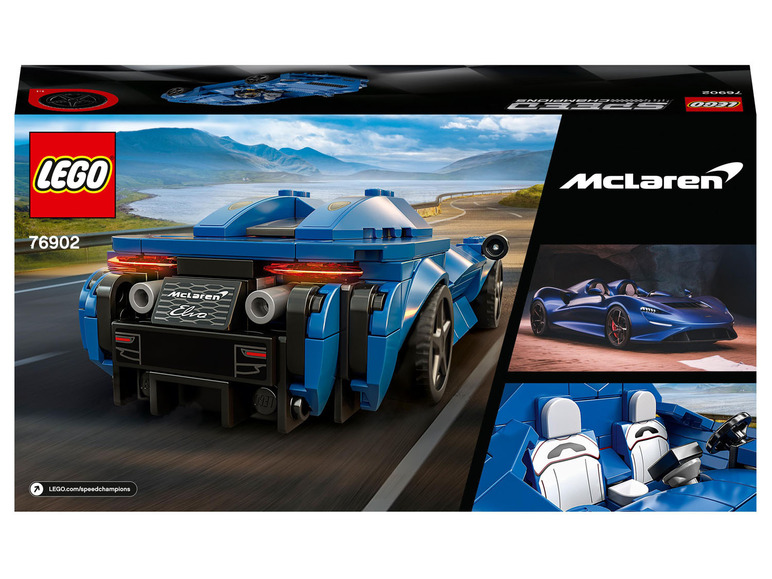 Gehe zu Vollbildansicht: LEGO® Speed Champions 76902 »McLaren Elva« - Bild 8