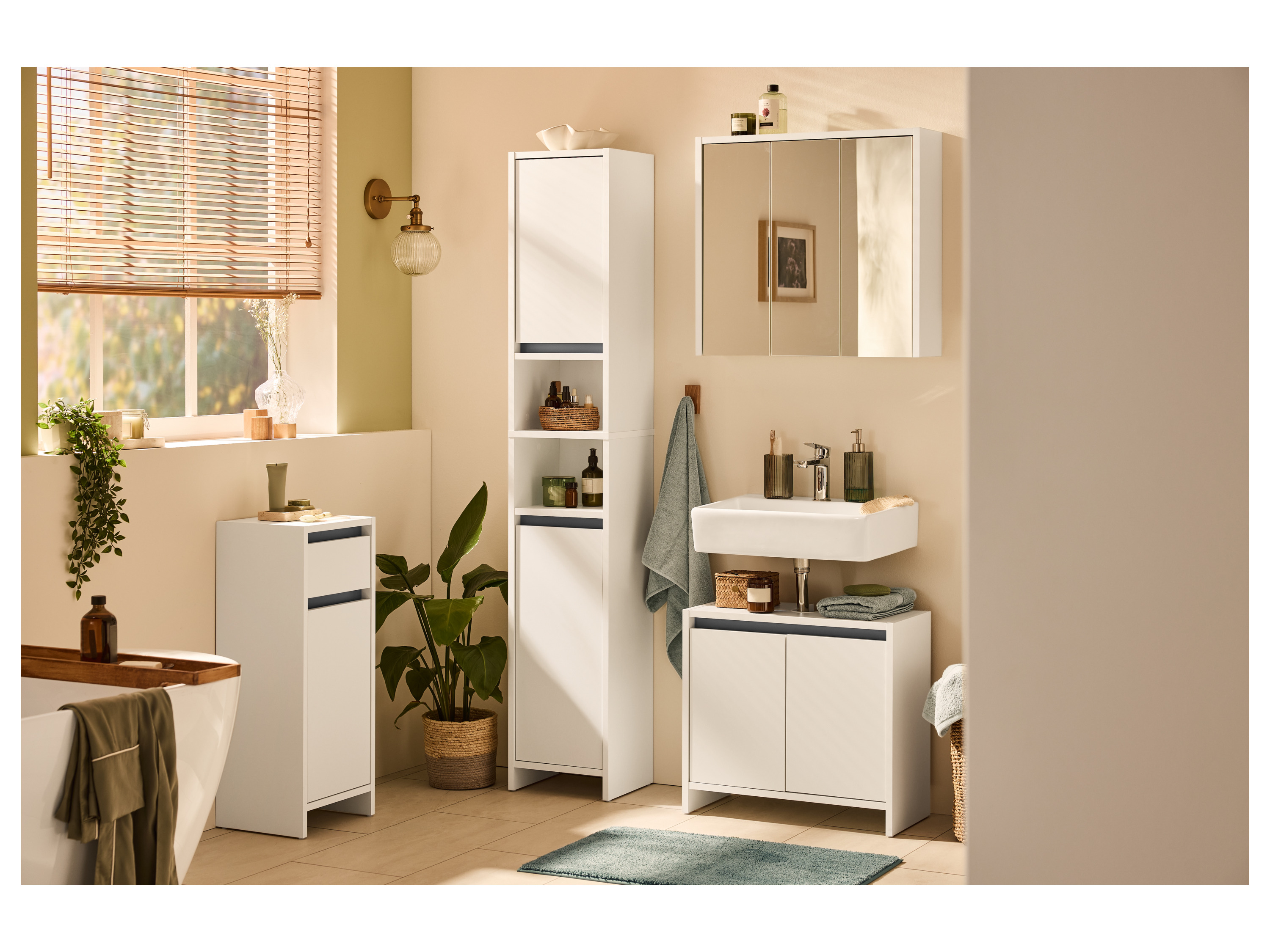 LIVARNO® Waschbeckenunterschrank »Oslo« – Bild 2 von 4