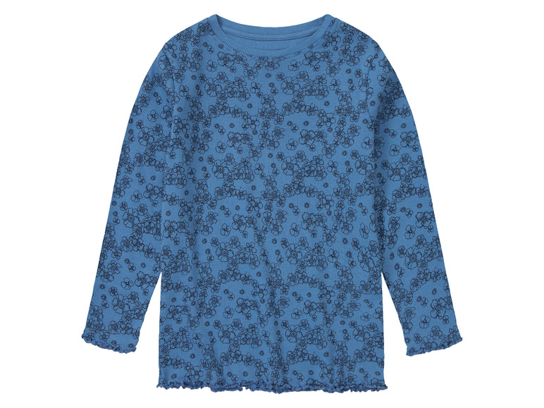 Gehe zu Vollbildansicht: lupilu® Kleinkinder Pyjama in modischer Ripp-Qualität - Bild 4