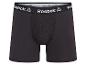 Schwarze Reebok Herren-Boxershorts mit weißem Logo am Bund