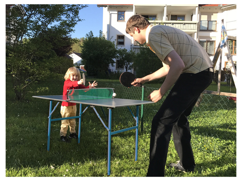 Gehe zu Vollbildansicht: Schildkröt-Funsports Schildkröt Mini-Tischtennisplatte »Midi XL«, mitteldichte Holzfaserplatte - Bild 4