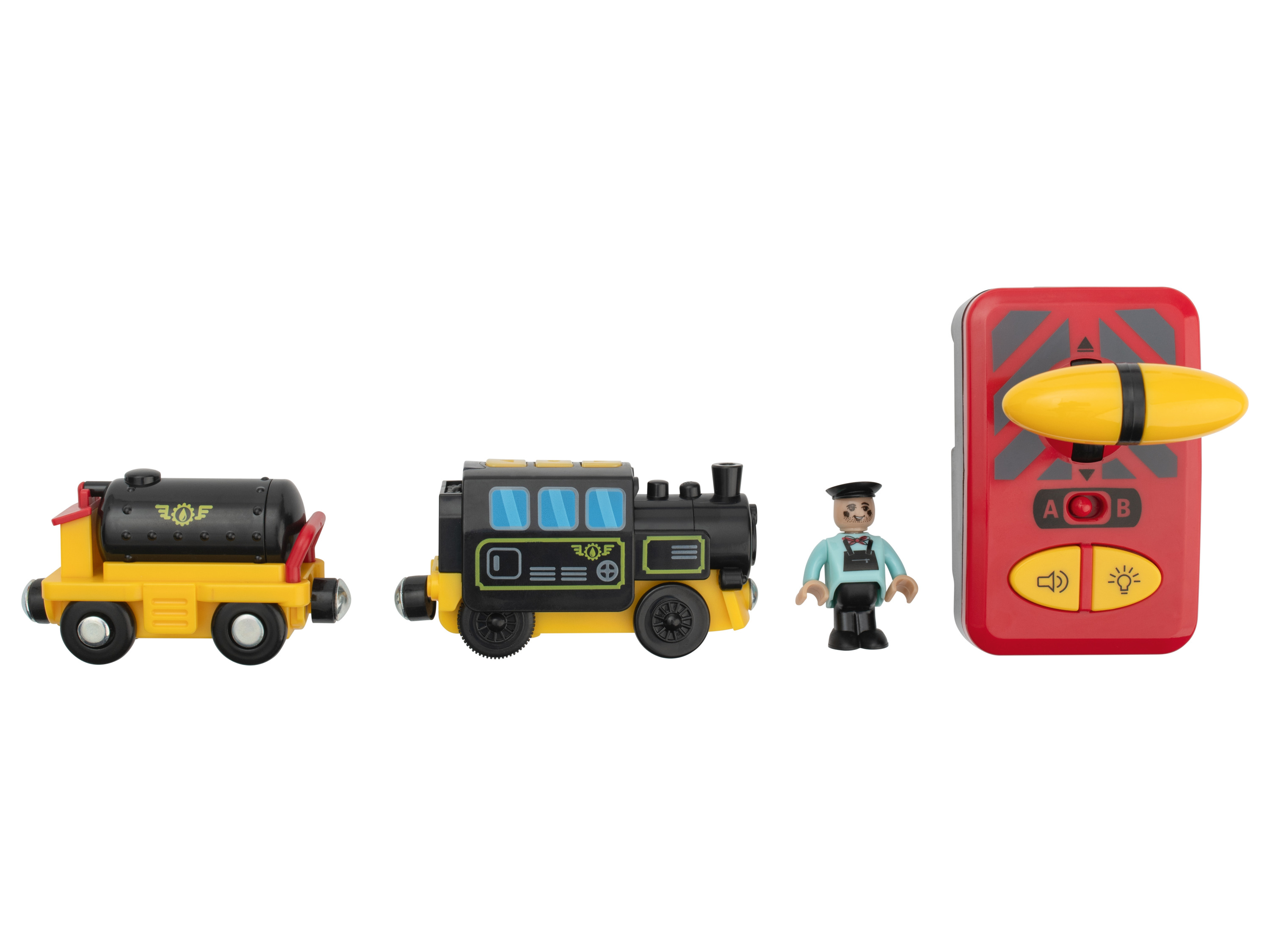 Thumbnail - lupilu® Personenzug / Transportlok / Straßenbahn (Güterzug)