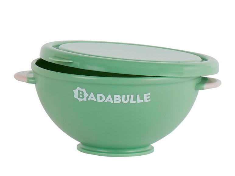 Gehe zu Vollbildansicht: Badabulle Bowls / Schalen- und Löffelset »Funcolor«, stapelbar - Bild 6