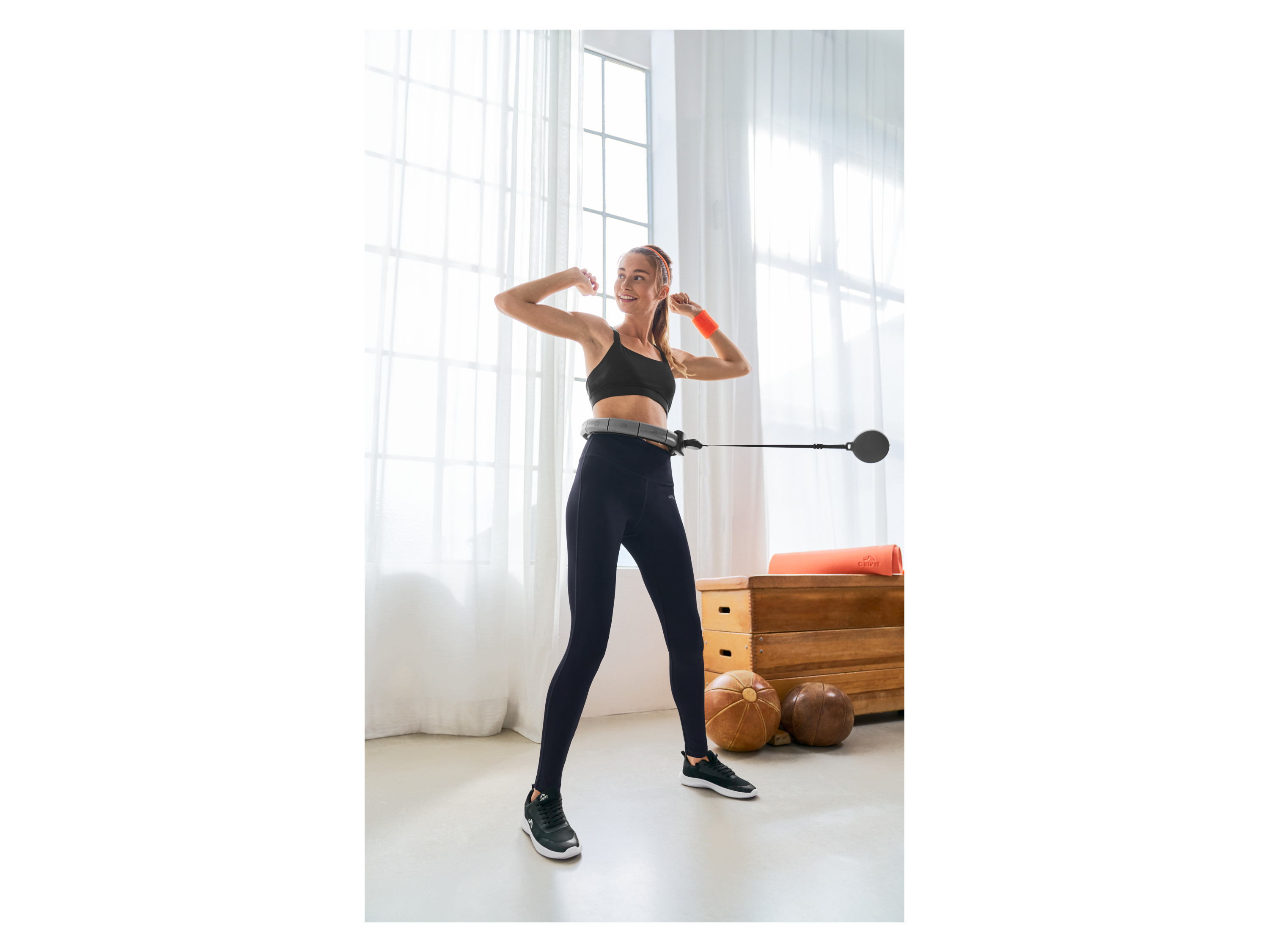 Thumbnail - CRIVIT Damen Funktionstights (Schwarz, S(36/38))