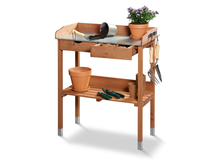 Gehe zu Vollbildansicht: PARKSIDE® Pflanztisch, Holz, 84 cm - Bild 1