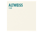ALTWEISS: mattes Farbmuster.