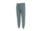 Herren-Jogginghose in Blaugrau mit Kordelzug und gerippten Bündchen.
