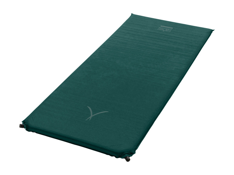Eine grüne Grand Canyon Schlafmatte zum Campen.