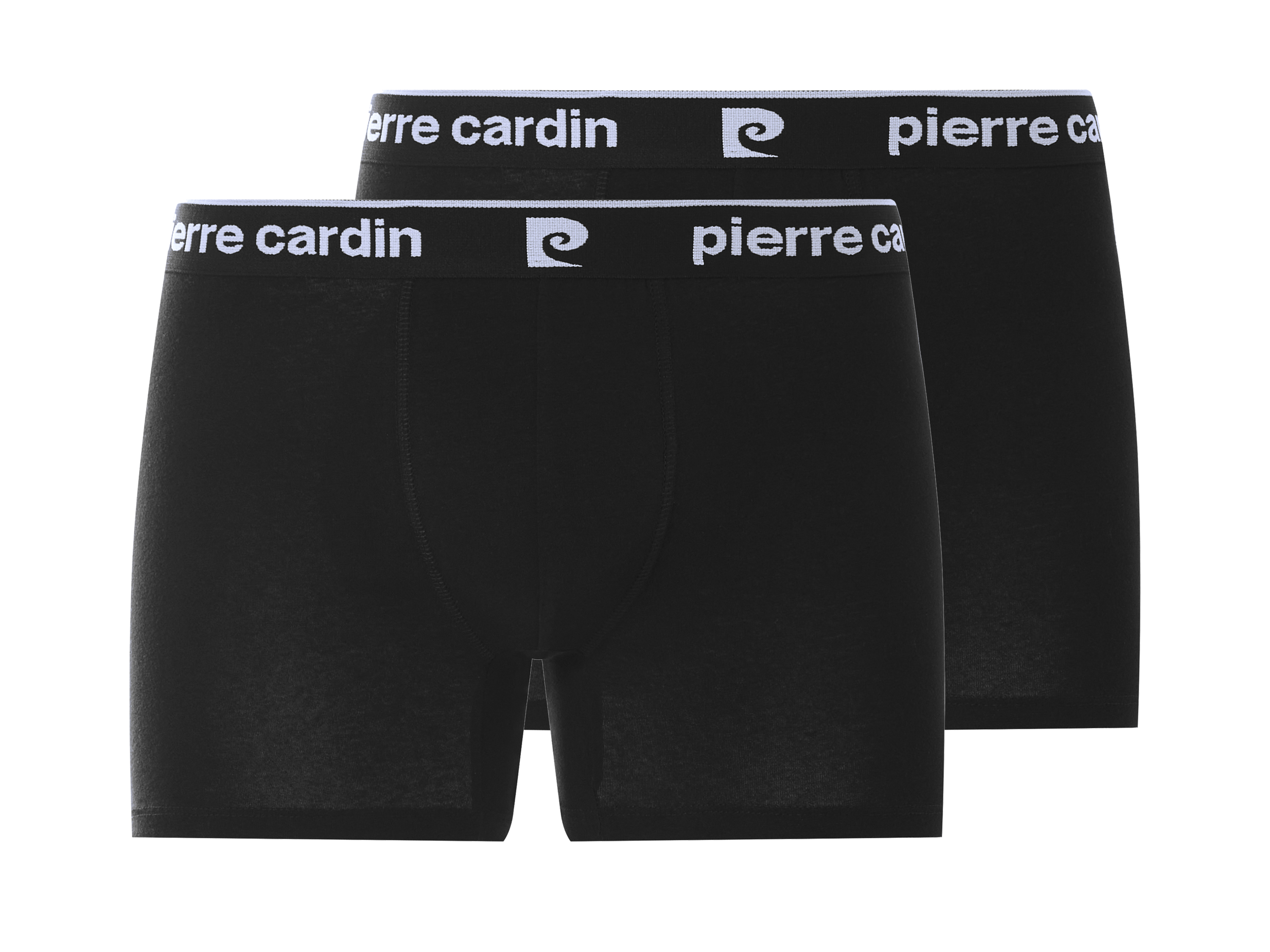 PIERRE CARDIN Herren Boxershorts, 2 Stück (Schwarz, M)