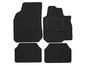 Schwarze Auto Fußmatten