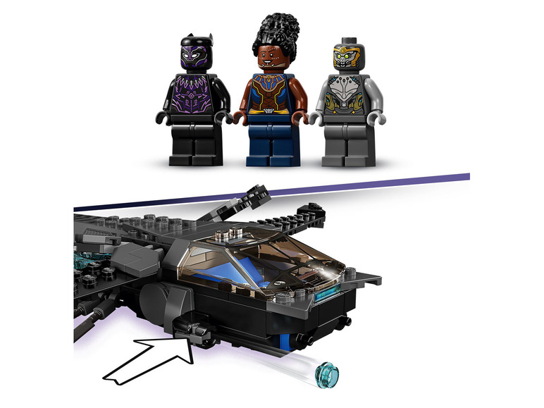 Gehe zu Vollbildansicht: LEGO® Marvel Super Heroes 76186 »Black Panthers Libelle« - Bild 5