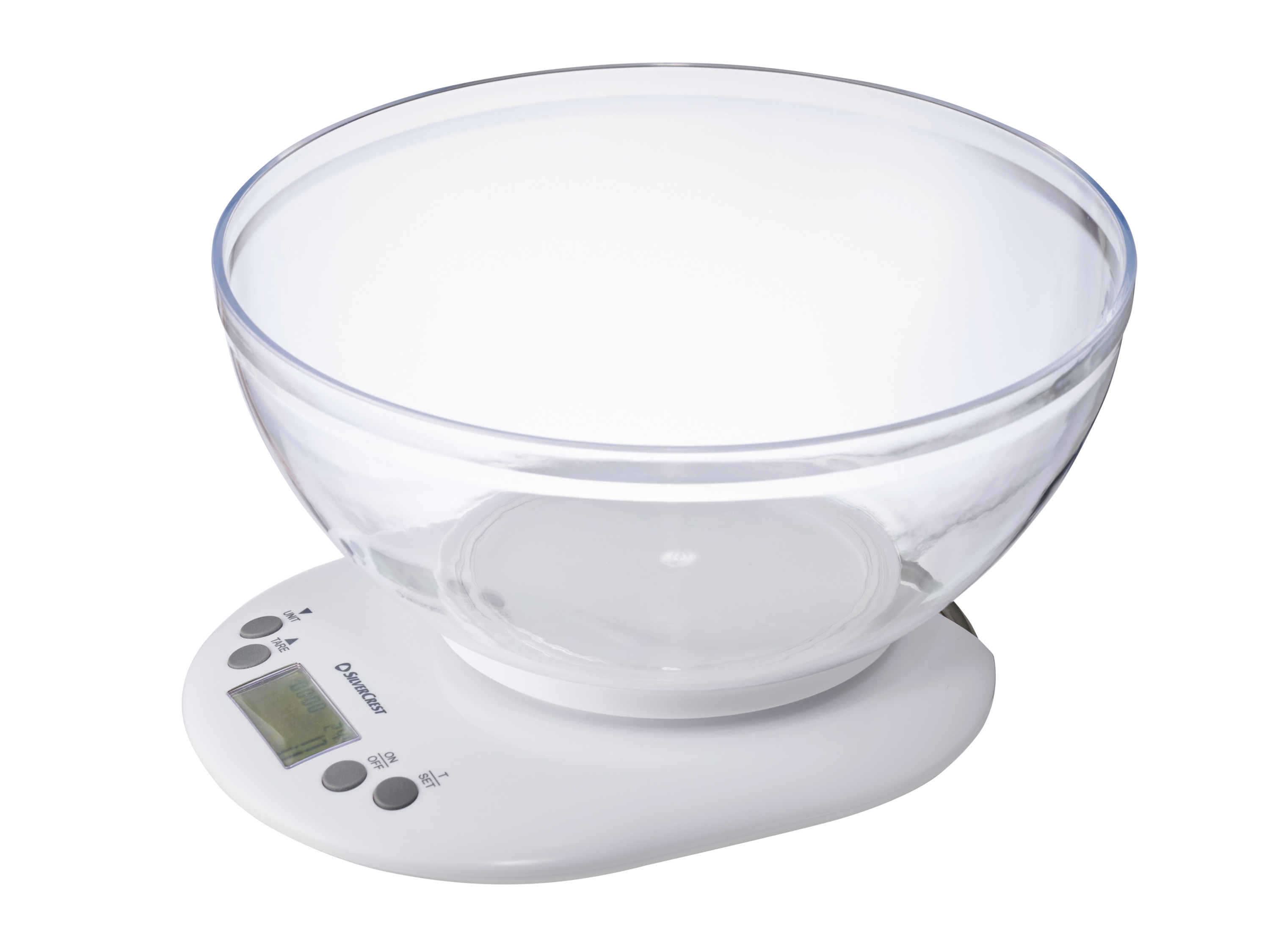 Thumbnail - SILVERCREST® Küchenwaage Kunststoff mit Zubehör SKWE 5 B1 /SSKWE 5 B1 (Weiß)