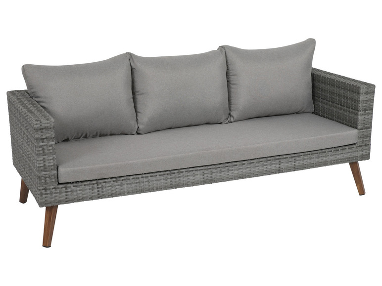 Gehe zu Vollbildansicht: Greemotion Sofa »Gomera«, witterungsbeständig, anthrazit/grau - Bild 1