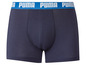 Blaue Puma Boxershorts mit elastischem Bund.