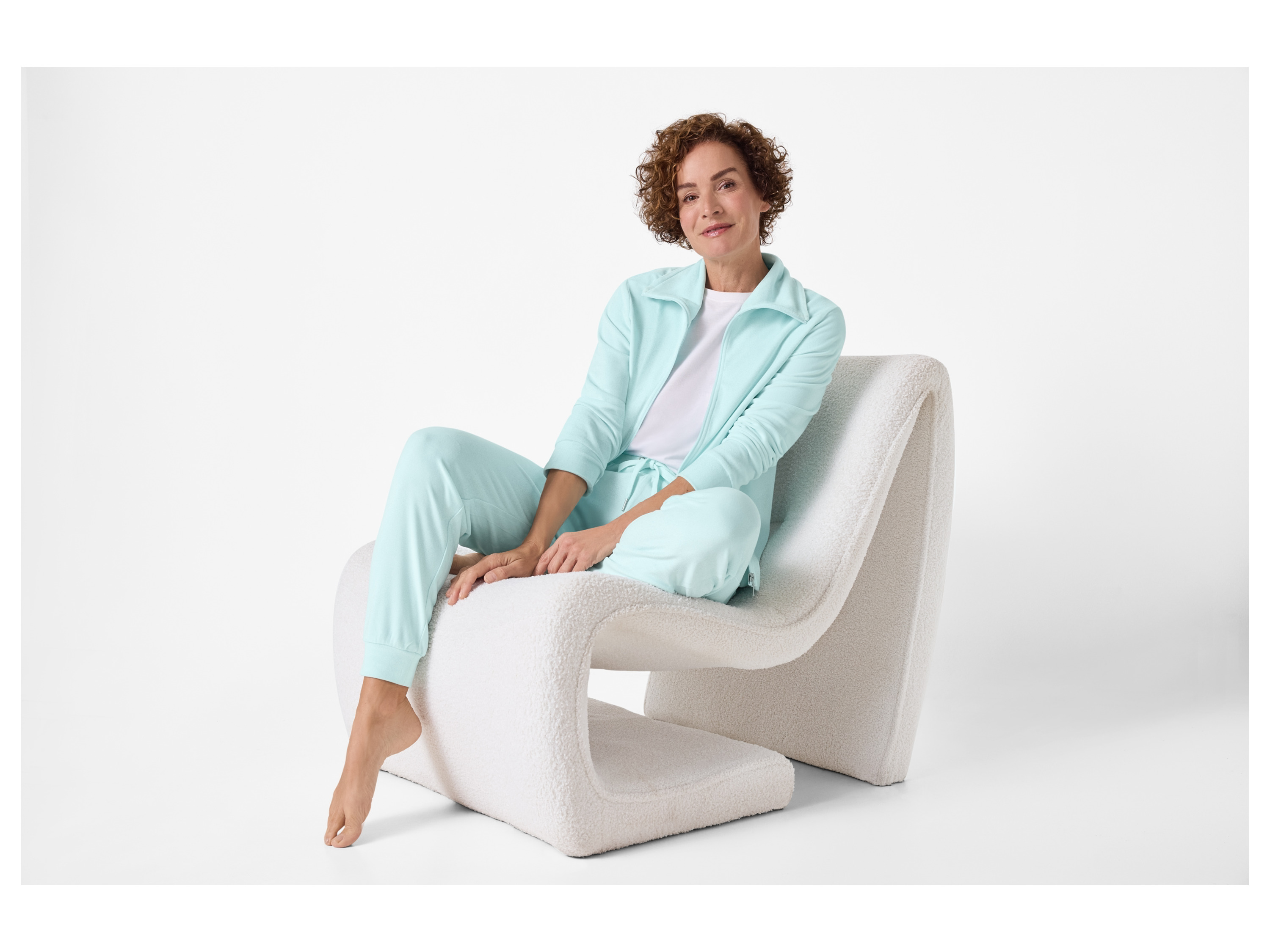 Thumbnail - esmara® Damen Hausanzug Nicki (Blau, M(40/42))