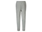 Graue Jogginghose mit elastischem Bund.