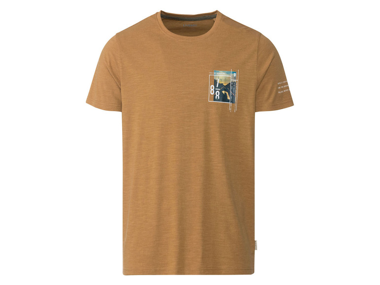 Gehe zu Vollbildansicht: LIVERGY® Herren T-Shirt, körpernah geschnitten, mit Print - Bild 8