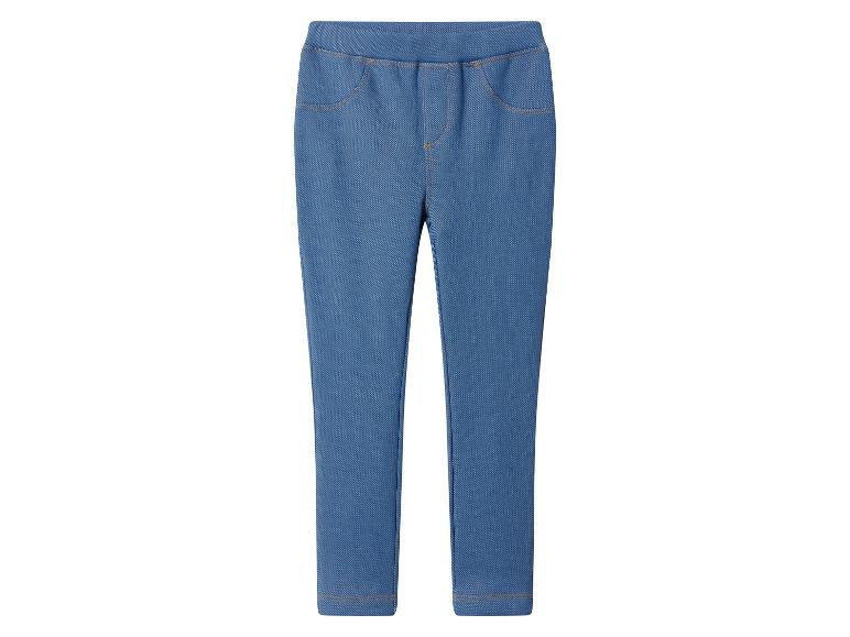Blaue Kinder-Jeans-Leggings