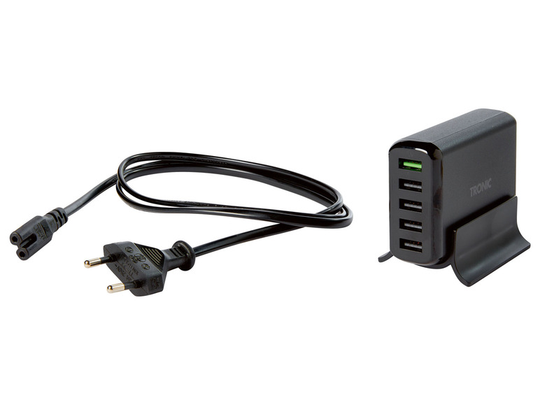 Gehe zu Vollbildansicht: TRONIC® USB-Ladestation, 5 Anschlüsse, 33 W - Bild 4