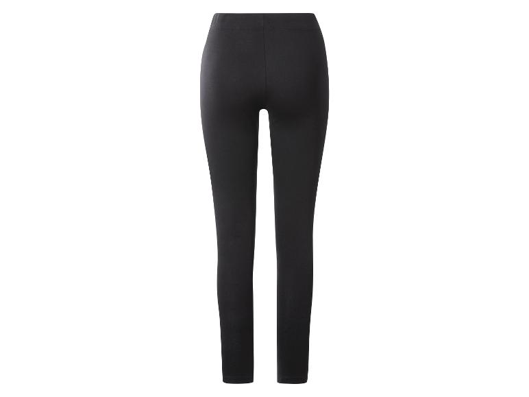 Schwarze Damen-Leggings, Rückansicht