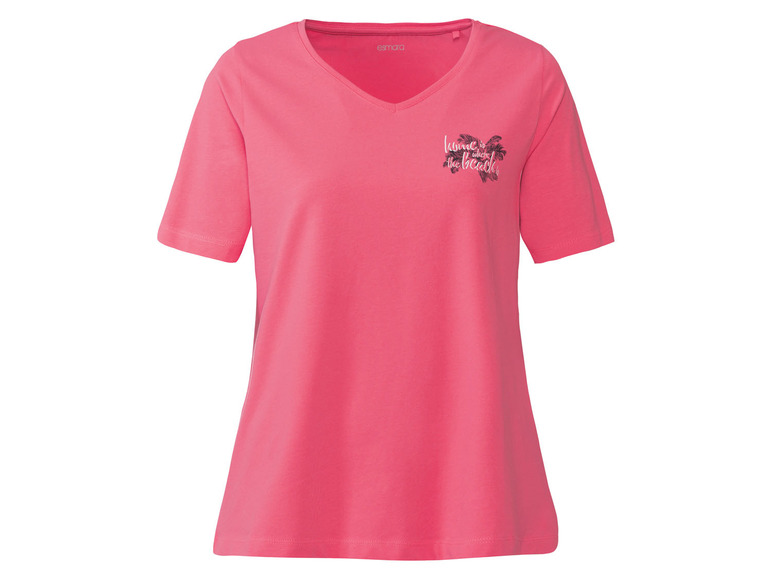 Gehe zu Vollbildansicht: esmara Damen T-Shirt, 2 Stück, mit hohem Baumwollanteil - Bild 21