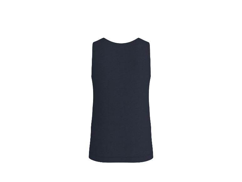 Herren-Tanktop in Marineblau, Rückansicht