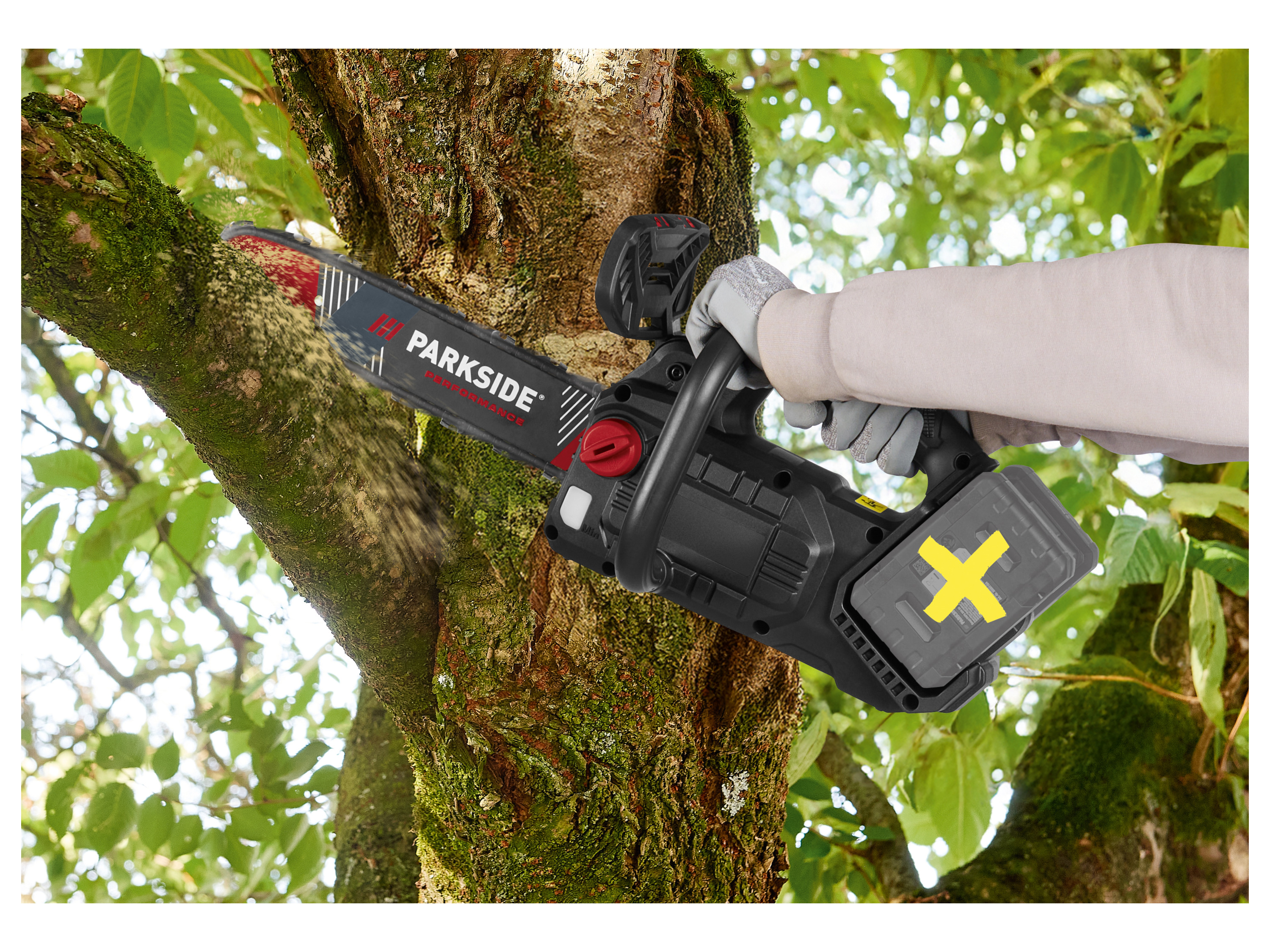 Thumbnail - PARKSIDE PERFORMANCE® 40 V Akku-Baumpflegesäge »PPAKS 40-Li B2«, ohne Akku und Ladegerät