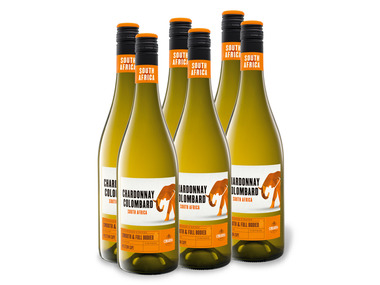 6 x 0,75-l-Flasche Weinpaket CIMAROSA Chardonnay Colombard Südafrika trocken, Weißwein