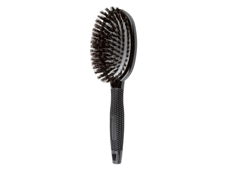 Gehe zu Vollbildansicht: LIVARNO HOME Haarbürste, Schwarz, Gummigriff - Bild 2