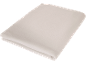 Gefaltete beige Fleecedecke