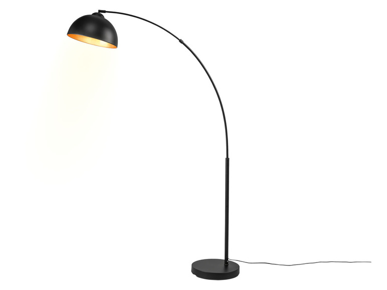 Gehe zu Vollbildansicht: LIVARNO home LED-Stehleuchte / LED-Bogenleuchte, drehbare Lampenschirme - Bild 3