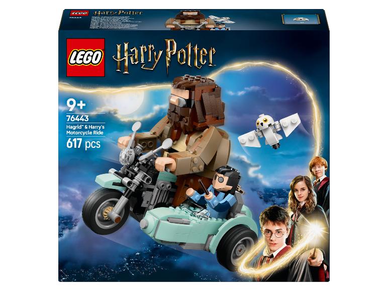 LEGO Harry Potter Set mit Hagrids und Harrys Motorradfahrt.
