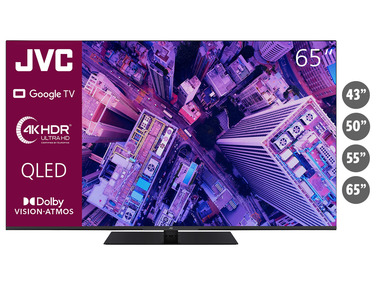 JVC - Fernseher »LT-VGQ8255« QLED Google Smart TV 4K UHD
