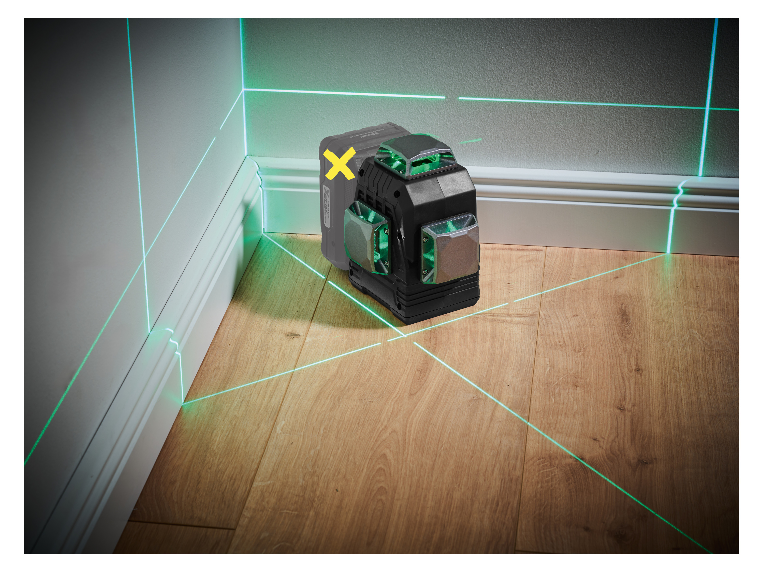PARKSIDE PERFORMANCE® 20 V Akku-Kreuzlinienlaser »PKLLP 3360 A1 «, ohne Akku und Ladegerät – Bild 3 von 4