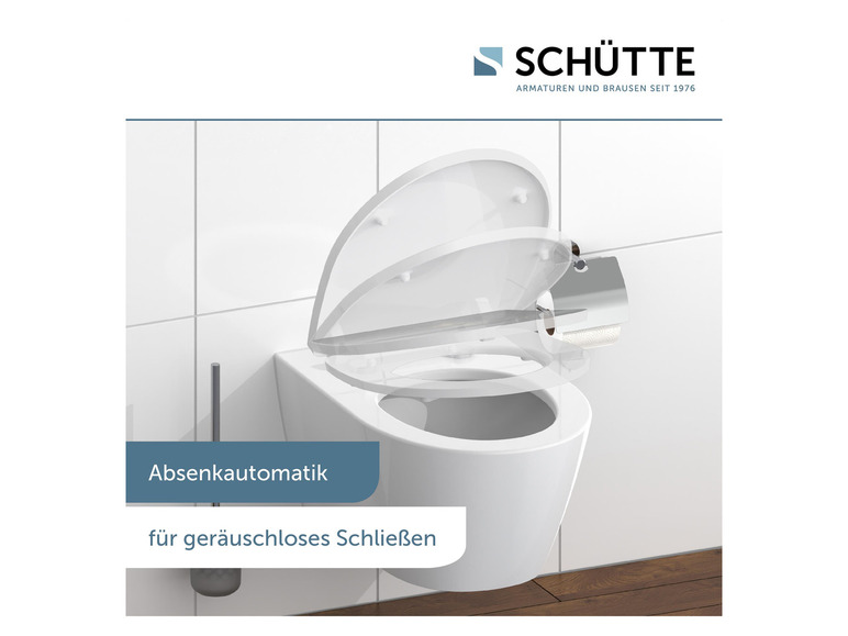 Gehe zu Vollbildansicht: Schütte WC-Sitz High Gloss mit Absenkautomatik und Schnellverschluss - Bild 36